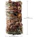 Living World Green Botanicals Hay Bale with Flowers 200 g (7 oz) - Buy Online on SooperMarket.com