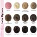 REECHO 2 PCS Mini Claw Clip in Messy & Cat Ears Hair Bun Extensions Wig Accessory Updo Hairpieces for Women Girls (Pack of 2-3" Straight Dark Brown with Copper Highlights) Pack of 2 - 3" Straight Dark Brown with Copper Highlights - Buy Online on SooperMarket.com