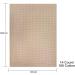 14CT Tan Aida Cloth 14 Count Cross Stitch Fabric - 19x28 inch - Buy Online on SooperMarket.com