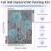 Rustic Flower Diamond Painting Kit for Adults - Farmhouse 5D DIY Full Drill Diamond Art - Gem Crafts for Home Wall Decor - Buy Online on SooperMarket.com
