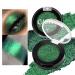 BEUSELF Green Eyeshadow Shimmery Single Highly Pigmented Metallic Eye Glitter Long-Lasting Forest Green Metallic Eye Shadow Sparkly Chameleon Cream Eye Shadow Palette for Green Eyes Talc Free #4D Shiny Green#4D
