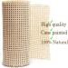 14 Width Natural Rattan Cane Webbing Roll - 12 Feet | Open Weave Wicker Material for Caning Projects - Buy Online on SooperMarket.com