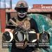 OneTigris X Storm Airsoft Mask - Tactical Mesh Face Protection with Removable Shark Jaw Morale Patch - Buy Online on SooperMarket.com