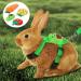 4 sets adjustable rabbit harness and leash set small animal cute waistcoat harness leash ferret harness guinea pig harness ferret leash with decorations for rabbit kitten puppy - Buy Online on SooperMarket.com