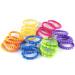 Talinu stroller chain to tinker yourself 24-part Perfect Greifringe for your baby-versatile application: game sheet trailer rattle chain play chain for 24 pieces (1 Pack)