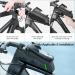 Rockbros Waterproof Bicycle Frame Pocket Bag - Touchscreen for iPhone 14/13 Galaxy S23/S22 Ultra 7.0 Inch Cell Phones - Buy Online on SooperMarket.com