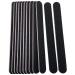 Smukdoo Nail Files Set 12PCS Professional Nail Files Double Sided Emery Board Fingernal Buffing Files for Home 100/180 Grit File-12