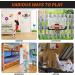 AOKESI Indoor Basketball Hoop with Electronic Scoreboard - Mini Over The Door Toy for Boys  Men  and Adults | Perfect Gift for Ages 5-12 - Buy Online on SooperMarket.com