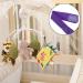 SOSPIRO Baby Cloth Book for Toddlers - Soft 3D Animal Tails, Safe & Non-Toxic - Early Learning & Gifts for 0-3 Year Olds - Rabbit Design - Buy Online on SooperMarket.com