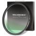 Walking Way 1/4 Black Pro Mist Diffusion Filter 49mm Soft Focus Lens Filter Circular Diffuser Filter Soft Glow Dream Cinematic Dreamy Hazy Diffuser for Portrait/Vlog/Photography/Video 49 mm