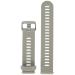 Garmin Quick Release Band, Sandstone, 010-11251-0Z Silicone One size fits most Sandstone with Silver Hardware