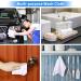 60 Pcs 12x12 Inch White Cotton Washcloths Set - Absorbent & Multipurpose Face Towels for Bathroom & Kitchen - Machine Washable Gym Towels & Cleaning Rags - Buy Online on SooperMarket.com
