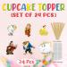 Seyal Bauty & The Beast Cupcake Topper Seyal Bauty & the Beast Cupcake Topper - Buy Online on SooperMarket.com