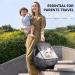Universal Car Seat Rain Cover with Organizer - Waterproof Weather Shield for Infant Baby Carrier - Car Seat Accessory - Buy Online on SooperMarket.com