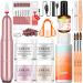 Saviland Acrylic Nail Kit with Drill for Beginners - 0.52oz Pink/Clear/White/Nudes Acrylic Powder and Liquid Set, Nail Drill Acrylic Nail Tools for Acrylic Nails DIY at Home B-Acrylic Nail Kit with Drill