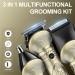 Suttik Professional Hair Clippers for Men 3 in 1 Beard Trimmer/Nose Hair Trimmer/Electric Shaver Clippers and Trimmers Set USB Rechargeable Grooming Kit Mens Gifts Gold1 - Buy Online on SooperMarket.com