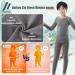 Hereneer Children's Thermal Underwear - Breathable & Warm Functional Set for Winter Sports | Long Sleeve Shirt & Pants for Girls - Buy Online on SooperMarket.com