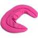 Cozy Neck Pillow with Stand-Up Collar - Pink Grape Seed Heat Pad for Ultimate Comfort - Buy Online on SooperMarket.com
