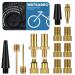 WATSABRO bicycle valve adapter set bicycle adapter French valve car valve adapter air pump compressor valve adapter