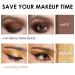 FOCALLURE Shimmer Cream Eyeshadow Stick Set - Long Lasting Waterproof Eye Makeup in Fancy Tabac (2 Pcs) - Buy Online on SooperMarket.com