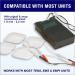Syrtenty TENS Unit Pads 2x2 20pcs - Reusable Electrode Patches for Electrotherapy - Buy Online on SooperMarket.com