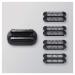 Braun EasyClick Stubble Beard Trimmer Attachment for Series 5, 6, 7 Electric Shavers - 5 Piece Set - Buy Online on SooperMarket.com