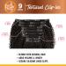 Sensationnel Clip in Top Lady - 10 inch Textured 9 Piece Pack for Volume - CK&CO Protective Style (1B) - Buy Online on SooperMarket.com