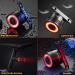 ROCKBROS USB Rechargeable Bike Tail Light | Auto On/Off Sensor | IPX6 Waterproof | 4 Light Modes - Cycling Safety Light for Night Riding - Buy Online on SooperMarket.com
