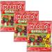 Fruitilicious Juicy Gummy Sweets Soft Chewy Candy Pineapple Blackcurrant Raspberry Strawberry Lemon Apple 150g - 3x Share Bags - Buy Online on SooperMarket.com