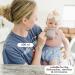 Bubba Bear Baby Cup with Straw | Weighted Sippy Cup for 6+ Months | Non-Spill, Easy Toddler Drinking Water Bottle in Pale Mauve - Buy Online on SooperMarket.com