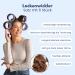 Ponik's Self-Adhering Hair Roller Curlers Set - 6 Jumbo 76mm Curling Winders for Perfect Curls - Blue - Buy Online on SooperMarket.com