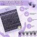 LASH Extension Set 156 PCS | DIY Eyelash Extensions B&C Set with Mascara Brush & Adhesive Remover - B05KIT - Buy Online on SooperMarket.com