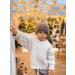 Volunboy Baby Oversized Knit Sweater | Crewneck Knitted Top 2-3 Years | Off-white - Buy Online on SooperMarket.com