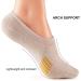 Gonii Womens No Show Ankle Socks - 5 Pairs Athletic Cushioned Running Low Cut Socks for Women - Buy Online on SooperMarket.com