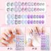 Kalolary 144 PCs Unicorn Pattern Children's Press-On Nails Set | Short Full Cover Artificial Fingernails with Nail Glue Sticker - Perfect Gift for Kids - Buy Online on SooperMarket.com