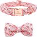 Lionheart Glory Christmas dog collar pink dog hunde collar adjustable soft fly collars for large dogs girls or young collar dog loop large (1 Pack) a: Santa Claus