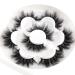 6d false eyelashes artificial eyelashes fluffy long dramatic natural fake eyelashes thick soft reusable artificial eyelash pack makeup (HS01) 4 pair (1 Pack)