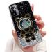 Tivenfezk Nadoli for Xiaomi Redmi Note 10 4g Treibsand B r Astronaut Hidden Stand Shell caricature glitter astronaut stand soft silicone bling cell phone case transparent protective cover xiaomi redmi note black black