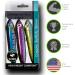Catfish Rattling Line Float Lure 4 inch (3-Pack) - Demon Dragon Style Peg for Santee Rig Fishing - Green Sunfish Blue Crappie Purple Shiner - Buy Online on SooperMarket.com