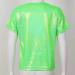 KKmeter Kids Short Sleeve Metallic Green Dance T-Shirt - Size 6-7 - Buy Online on SooperMarket.com