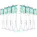 Senyum Replacement Toothbrush Heads for Philips Sonicare Replacement Heads Compatible with Phillips Sonicare Replacement Brush Head Electric Toothbrush Heads Refill for Sonic Care Snap-On 8 Pack 8 Pack White