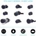 KUVRD Universal Lens Cap V1 - Fits 99% DSLR Lenses, Element Proof - 2-Pack - Lifetime Coverage - Buy Online on SooperMarket.com