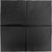 HEKU 100 Black Napkins | 3-Layer 33x33cm | Stylish & Highly Absorbent | Uniform Quality for Events & Gastronomy | Practical 5-Pack - Buy Online on SooperMarket.com