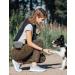Gobeigo Silicone Dog Treat Bag & Training Clicker - Magnetic Closure for Treats Puppy Training & Dog Walks - Gray Hip Belt Fanny Pack - Buy Online on SooperMarket.com