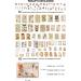 Knaid Vintage Scrapbook Supplies Pack - 200 Pieces for Junk Journals, Planners & Bullet Journals | Botanical Paper Stickers & Craft Kits for Aesthetic Cottagecore Collage Albums - Nature Theme - Buy Online on SooperMarket.com