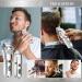 Hatteker Hair Clipper & Trimmer Set - Professional Cordless Barber Kit for Men, Waterproof, USB Rechargeable - Silver - Buy Online on SooperMarket.com