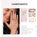 NAILOG Semi Cured Gel Nail Strips - 34 pcs Salon-Quality Nail Stickers for Long-Lasting Gel Finish - Buy Online on SooperMarket.com