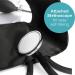 HealthSmart Manual Blood Pressure Monitor Kit with Attached Stethoscope - Standard Cuff Size 10-14 Inches, Black, Adult - Buy Online on SooperMarket.com