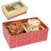 Jaiccha Ghasitaram Dryfruits Hamper- box with 2 Jars of Cashews and Almonds |Gift for Diwali Holi Rakhi Valentine Christmas Birthday Anniversary Her Him|