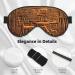 SSIMOO Native American Soft Sleep Eye Mask | Breathable Eye Patch for Women | Perfect Travel & Relaxation Accessory - Black - Buy Online on SooperMarket.com